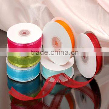 Organza Ribbon With Satin Edges for Garment Accessories Materials photo-6