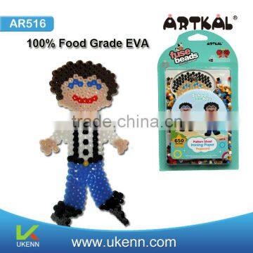 Artkal colorful perler beads diy toys for children