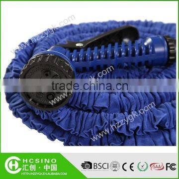 25ft 50ft 75ft 100ft New Hot 2015 Xpanding Shrinking Garden Hose Flexiable Magic Hose 2 Layers Latex Expandable Garden Hose