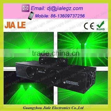 Green Double Tunnel stage laser lighting projector