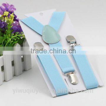40 Colors Lovely Baby Boys Girls Clip-on Suspender Y-Back Child Elastic Suspenders photo-3