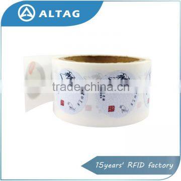 ISO 14443a 13.56mhz HF rfid tag for merchandise anti-counterfeiting