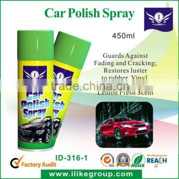 Car polish Spray, China Manufacturer, Car care products