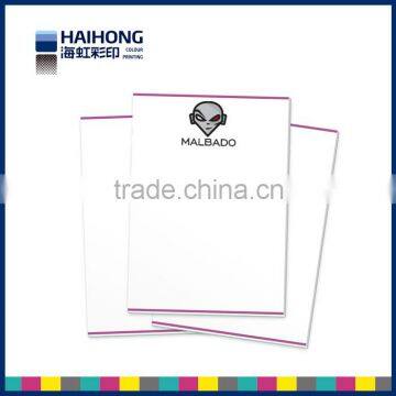 Perfect binding notepad printing service