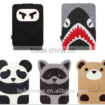 BUBM 2016 Lovely Animal Laptop Bag Case Felt Case For 15 Inch MacBook With Retina,For 13 Inch Macbook Case Sleeve photo-2