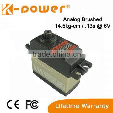 K-power MM1300 Large Car Servo 58g / 14.5kg-cm / 0.13sec @ 6V