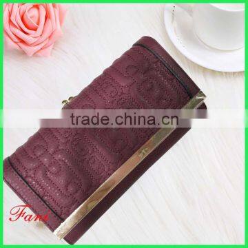 Good quality and fancy PU leather wallet for ladies or girls