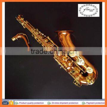 professional tenor saxophone dark gold saxophone/coffe gold saxophone