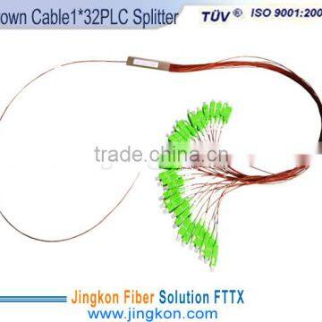Optical Passive Low Insertion Fiber Optical 1x8 PLC Splitter