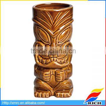 Best Selling custom cheap ceramic tiki mugs