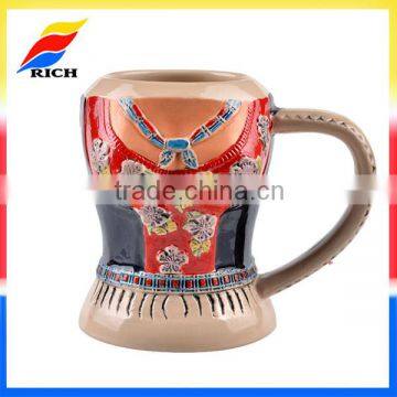 funny shaped creative custom sexy woman body coffee tiki mug wholesale