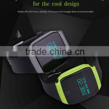 Fashion Latest Design Heartrate Monitoring Smart Bracelet With Waterproof IP67 and TPU Strap E07S photo-3