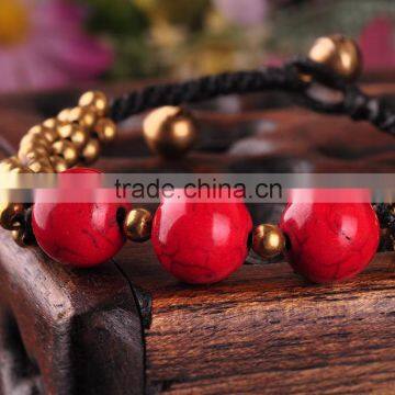 2016 Promotion Hmong Gold Jewelry Amulet Talisman Vintage Bracelet photo-3