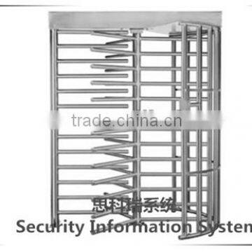 High security airport access pedestrian full height gate/factory main gate