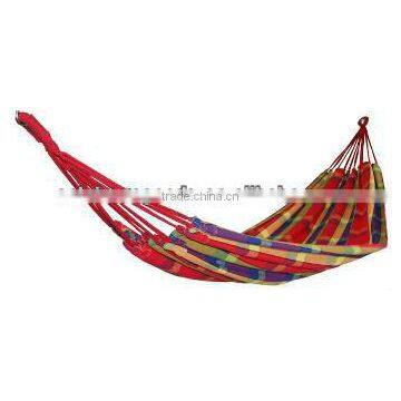 portable outdoor camping popular parachute striped hammock