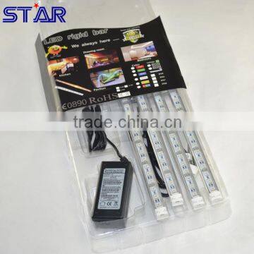 Indoor 5050 SMD DC12V 4 Pin Sealed Beam Aluminium Led Lighting Rigid Strip Bar With pc Cover