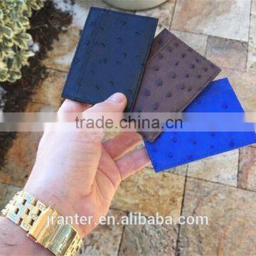 Latest Design Ostrich Leather Business Card Holder or Name Card Holder photo-4