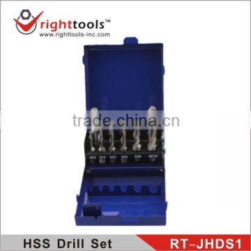 7 pcs Combined HSS-G Drill Thread Cutting set