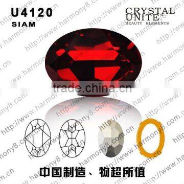 4120 China A grade oval shape fancy stone