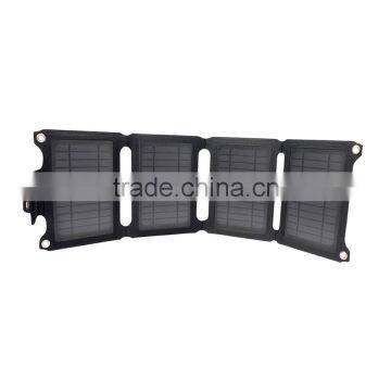 2016 New Product High Efficiency 14W USB Output Portable and Foldable Solar Panel Charger for Tablet pc photo-2