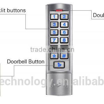 Make-in China Metal Touch Access Control With 125Khz Reading Card photo-5