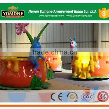 Amusement Equipment Cup Games Rotating Lotus Flower Tea Cup Rides for Sale photo-6
