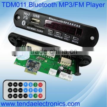 mp3 module with panel for amplifier , bluetooth speaker mp3 module