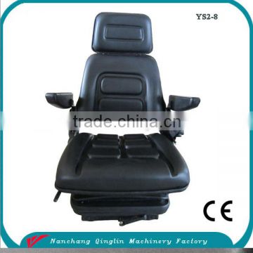 High Quality Universal Suspension Seat FORKLIFT/DUMPER/MOWER/TRACTOR Black Vinyl