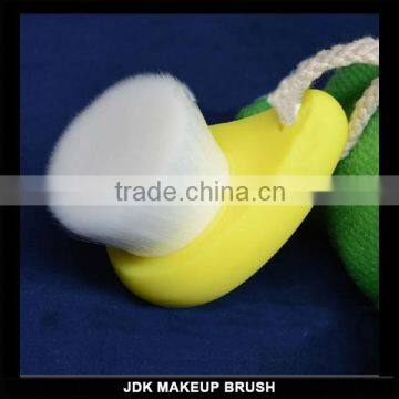 Yellow Plastic Handle Face Cleaning Brush Pore Brush