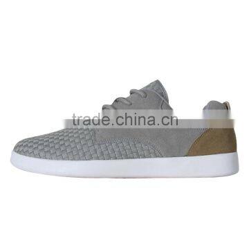 2016 new design woven upper casual shoes