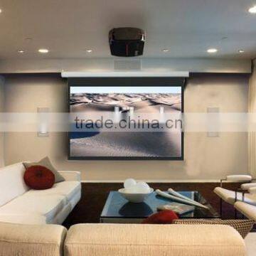 Electric 3D projector screen foldable projector screen/motorized projector screen