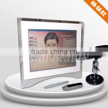 3D eye scanner mirrors for skin analysis machine skin moisture meter OB-SA 02