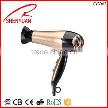 long-life AC blower Hair Dryer & accessories with cool shot button ionic function for salon