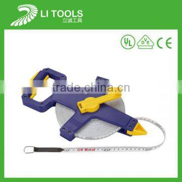 Long 30m/50m/100m Fiberglass Open Style Round Measure Tape photo-4