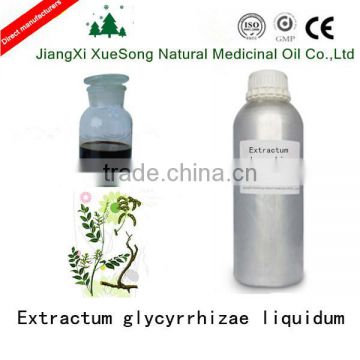 100% natural Extractum glycyrrhizae liquidum as the good medicial material can remove Phlegm and stop cough in bulk sale