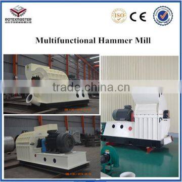 Rice Husk Grinder Coconut Fiber Hammer Mill with Cyclone in Vietnam