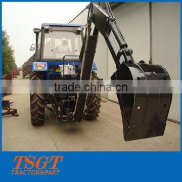 100hp tractor mounted backhoe