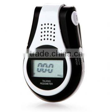 [Handy-Age]-Talking Pedometer with clip (HC1600-014)
