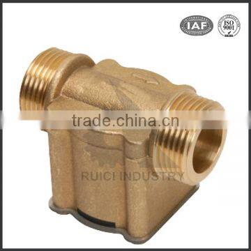 brass ultrasonic irrigation water flow meter