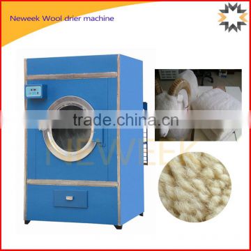 Neweek drum industrial carpet drying sheep wool dryer machine