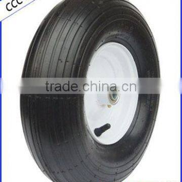 Pneumatic Tubless Slick Smooth Wheels Barrow Wheels 400-8 photo-4