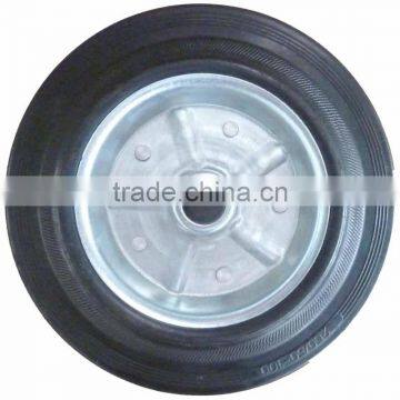 8 Inch 8x2 Roller Bearing Solid Rubber Wheel for Hand Trucks, Tool Carts photo-2
