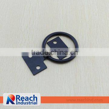 2000 Lbs Surface Mount E-Coated Steel Tie Down Ring With Top Cap photo-2