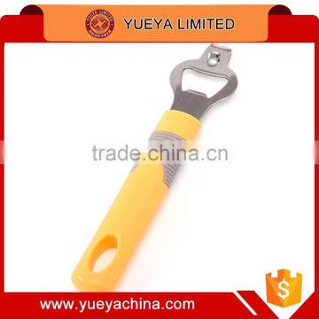 two in one multifunctional bottle opener-- yellow 824