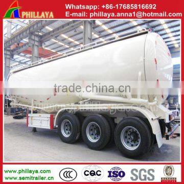 Heavy Duty Tri Axles Transport Bulk Cement Tank Truck Semi Trailer photo-4