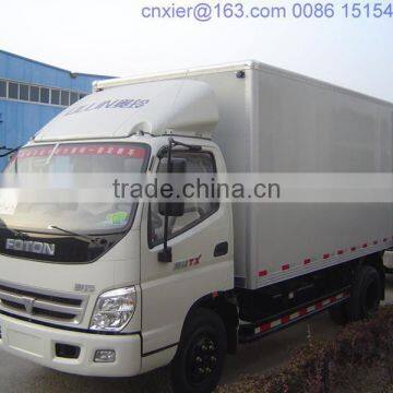 Meat Transport Equipment Faw Mini Refrigerator Van Truck photo-2