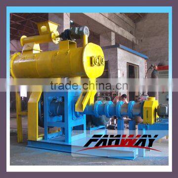 Diesel engine fish feed machine