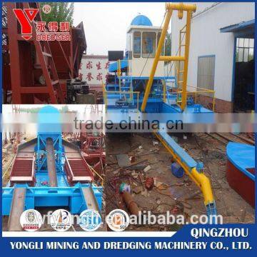 gold mining machine for jet suction dredger