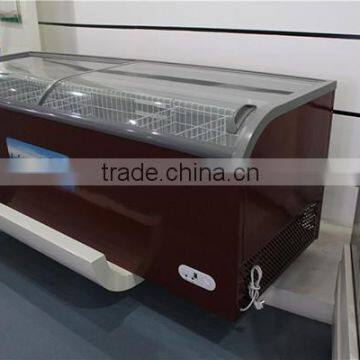 European Island Ark Series Portable Refrigerated Displa /refrigerated Produce Display Cooler/display Counter Commercial Refriger photo-2