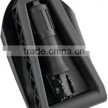 Folding Shovel Black Nylon Handle photo-2